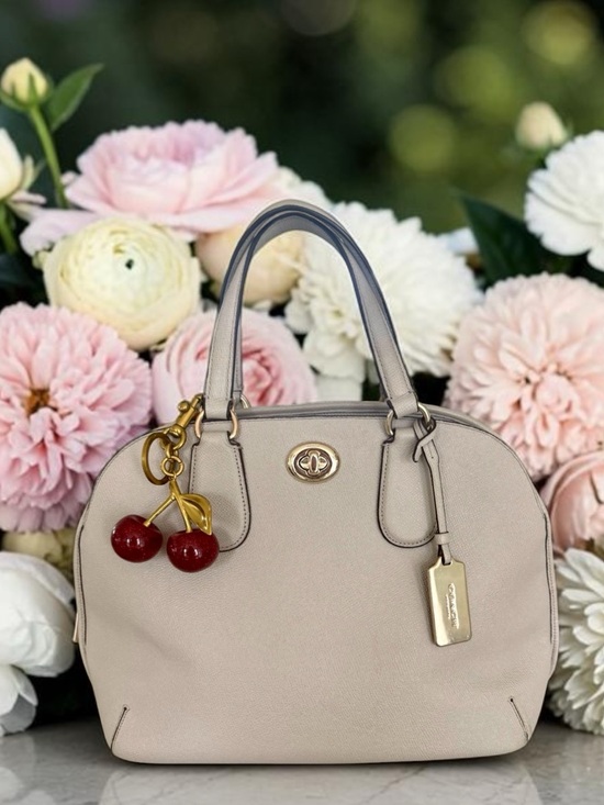Coach Handbags - Coach like new Prince Street leather satchel EUC